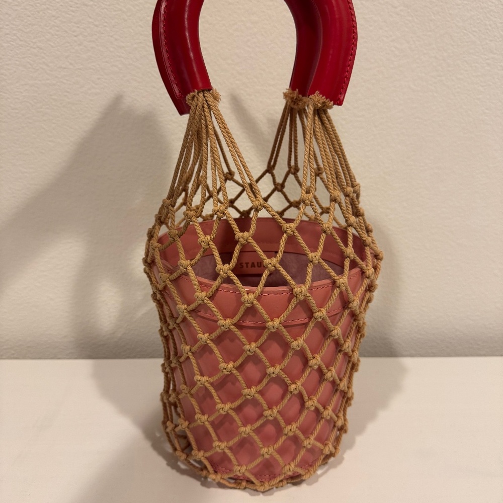 Staud Moreau Net Bucket Bag